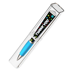 With acrylic casing