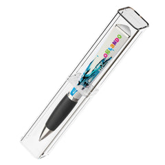 With acrylic casing