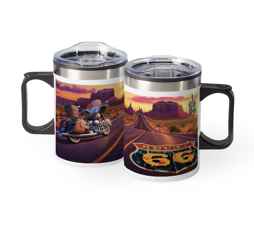 Route 66 Harley Mug