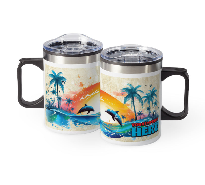 Dolphin Beach Mug