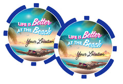 Life Is Better At The Beach Poker